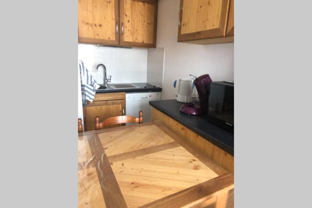 Petit Appartement Labellise Les 2 Alpes Residence Arc En Ciel Telesiege Petite Aiguille Les Deux Alpes Kültér fotó